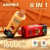 Airmez Fox 8in1 160K jednorazni vape uređaj, osm premium okusa u jednom uređaju, serija Airmez Fox
