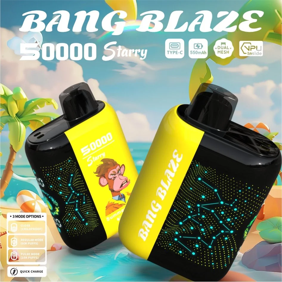 Bang Blaze 50000 Puffs Starry jednorazni vape, premium okusi za dugotrajno iskustvo