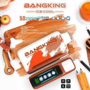 Bang King 50000 Puffs Ice Cool jednorazni vape, osjećaj hladnog okusa za toplje dane