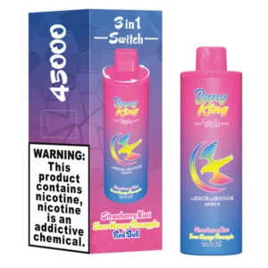 Bang King Triple 45000 Puffs serija jednoraznih vapova, idealan za svakodnevno korištenje
