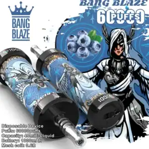 Bang Blaze 60000 Puffs jednorazni vape, kompaktan i lakan za nošenje