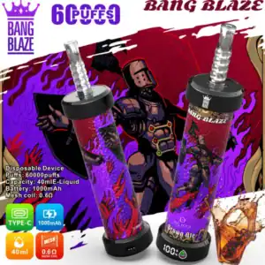 Bang Blaze 60000 Puffs serija jednoraznih e-cigareta, idealan za konačne korisnike