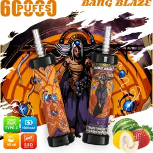 Bang Blaze 60000 Puffs jednorazni vape uređaj, e-cigareta s više okusa, serija Bang Blaze